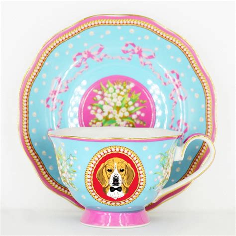 SNOOPY TEACUP & SAUCER – Poppy Angeloff.